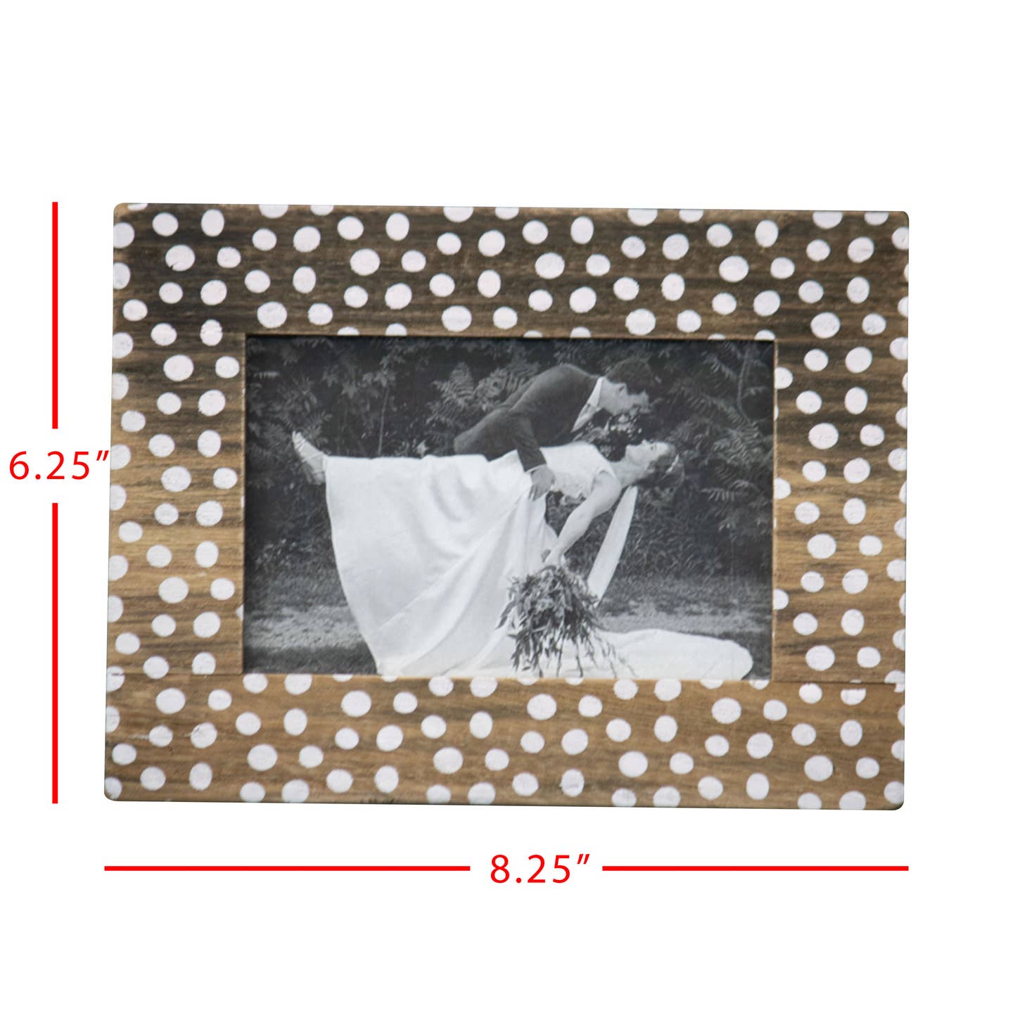 LaMira polka dot frame