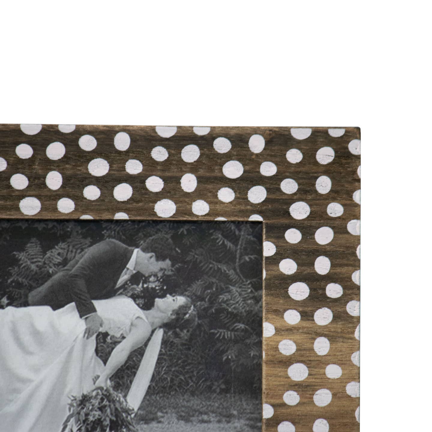 LaMira polka dot frame