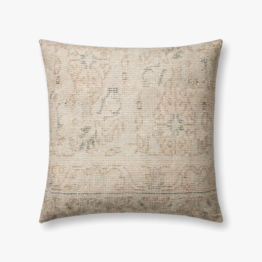 Natural Blue Down Filled Pillow