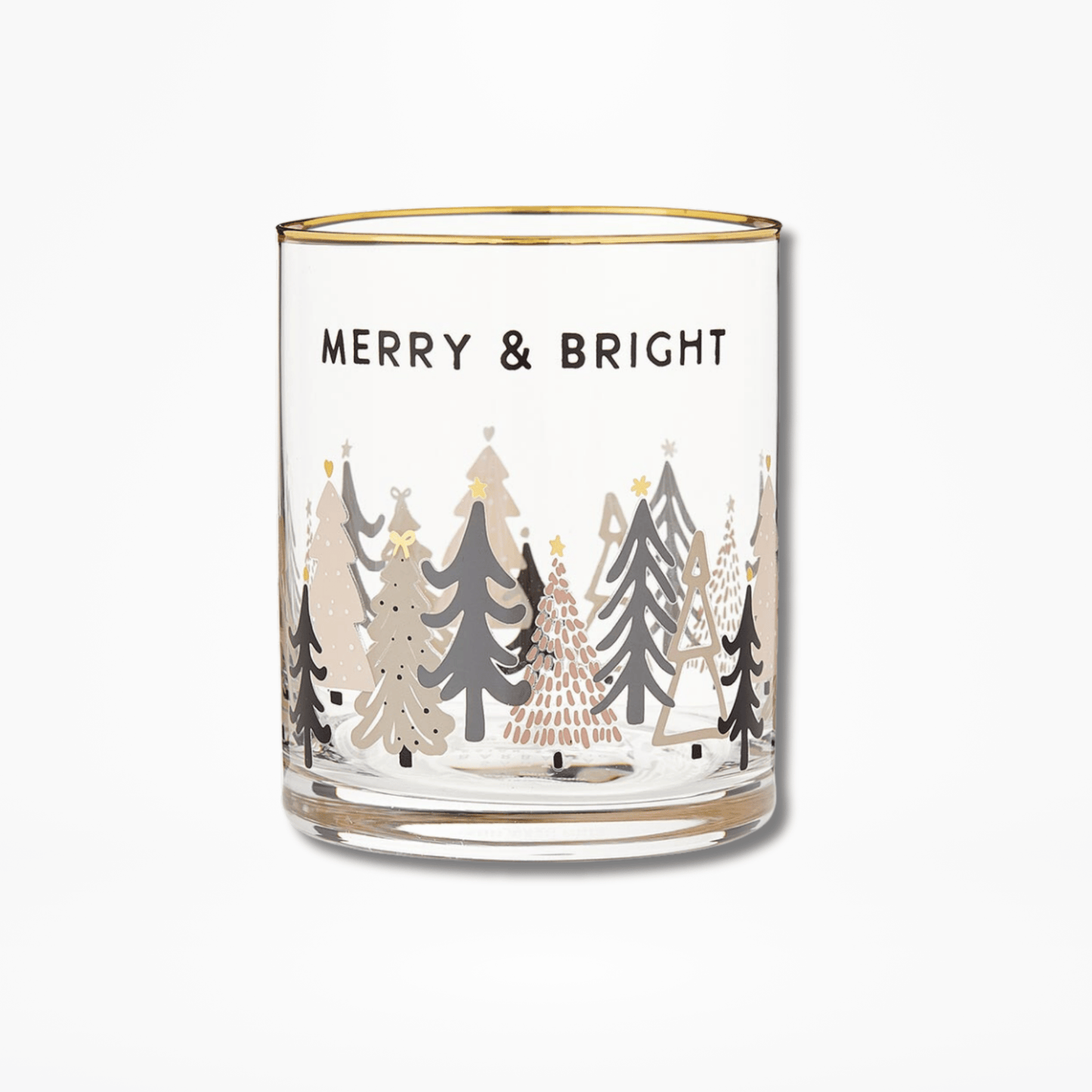 Merry & Bright Cocktail Glass