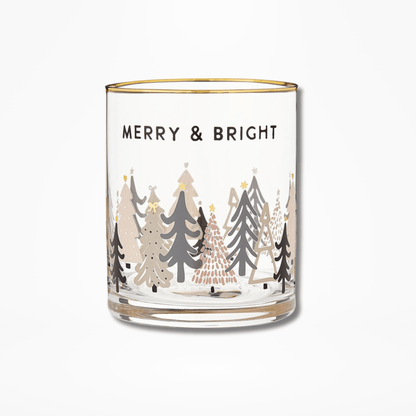 Merry & Bright Cocktail Glass