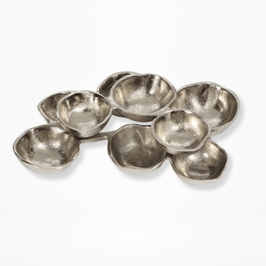 Small Cluster Tray Silver