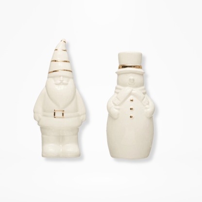 Santa & Snowman Salt & Pepper Shakers