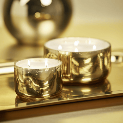 Gold Siberian Fir Candle 2 Wick