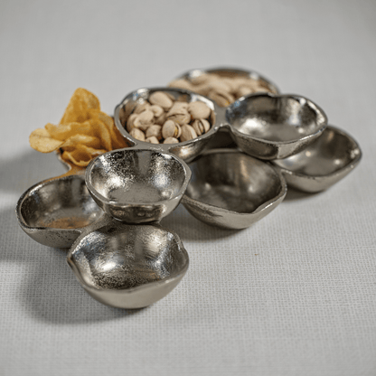 Small Cluster Tray Silver