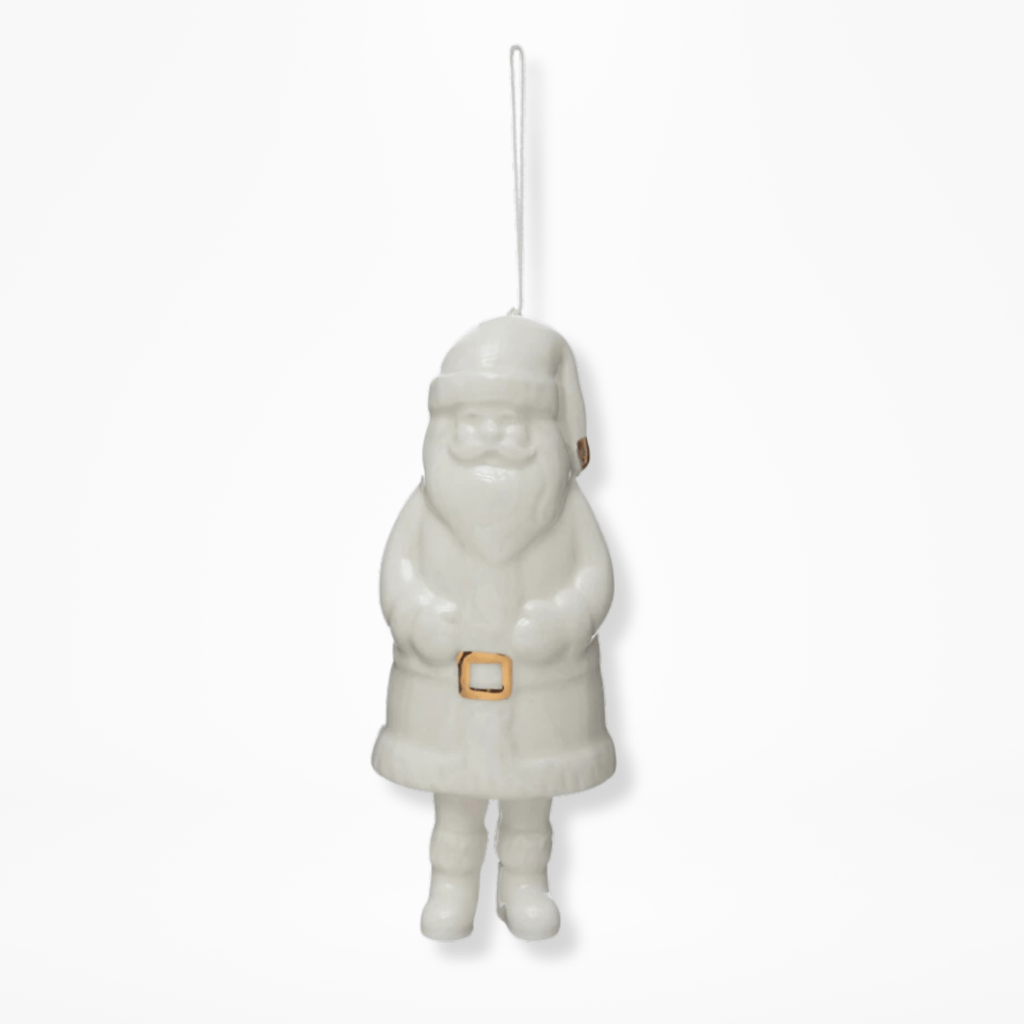 Stoneware Santa Bell