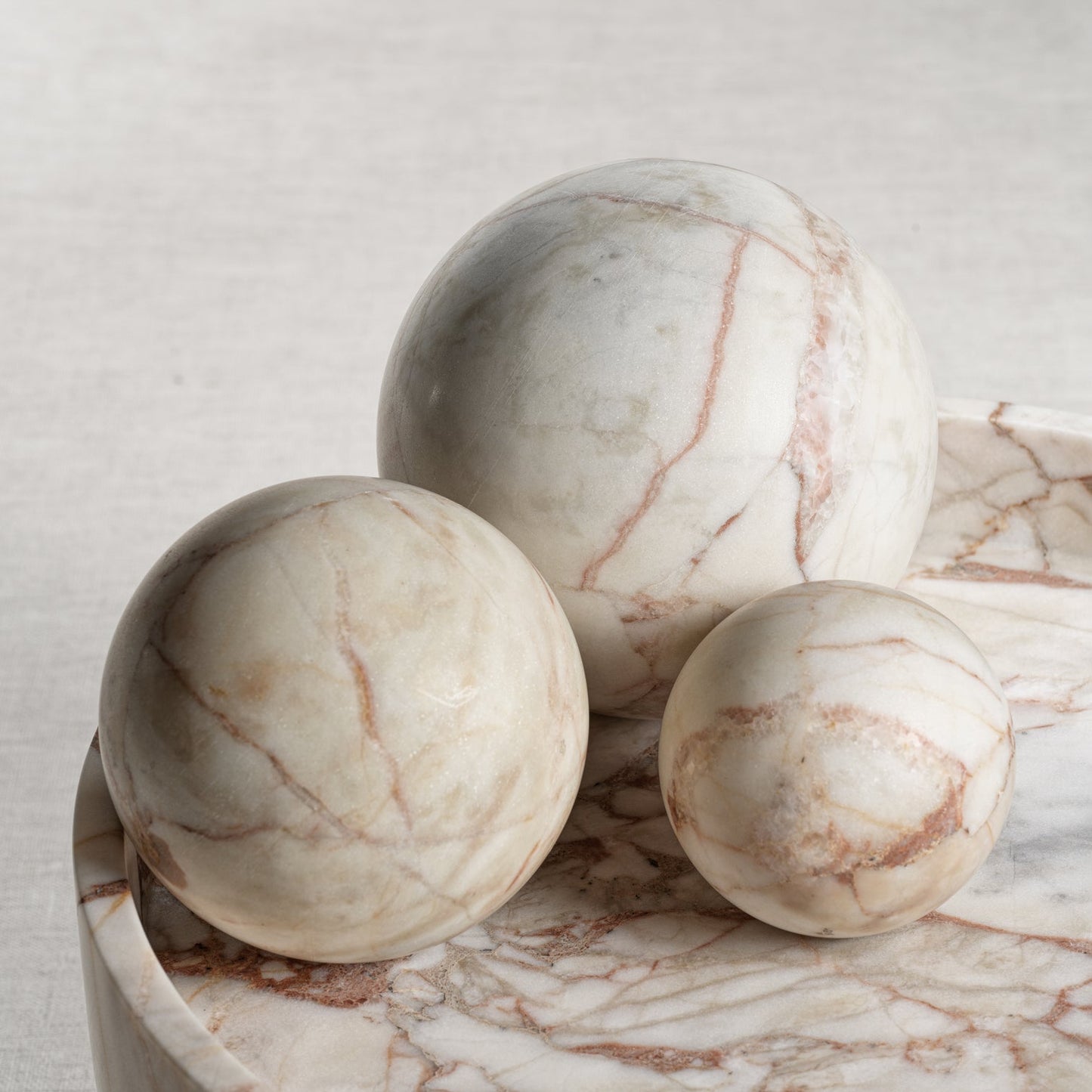 Rosse marble decorative ball (5 in)