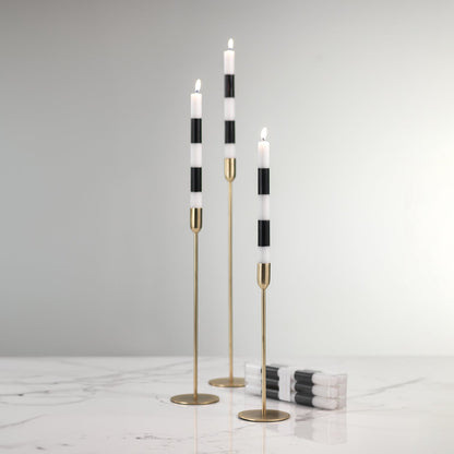 Modern and Festive Formal Candles - Set of 6