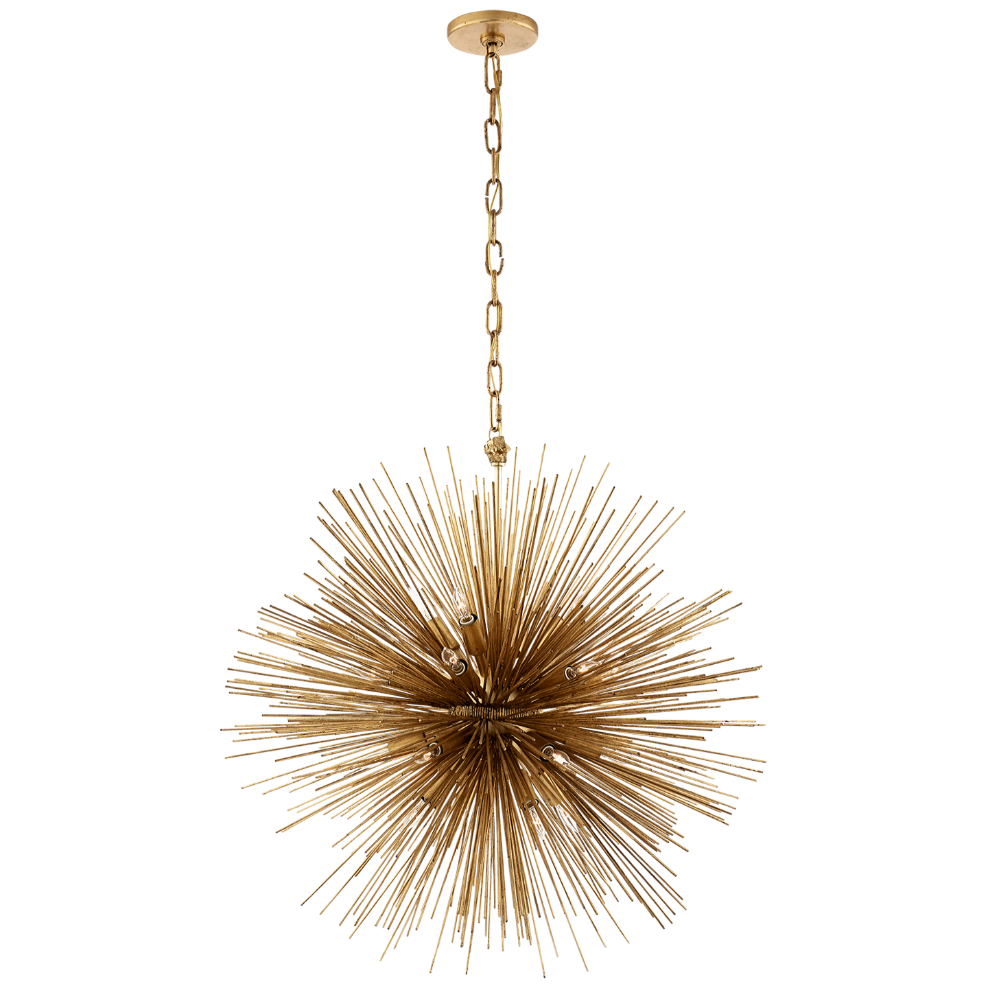 Strada Medium Chandelier - Visual Comfort GILD FINISH